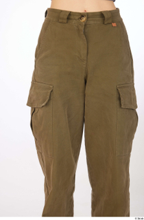 Sutton brown cargo wide leg pants casual dressed thigh 0001.jpg